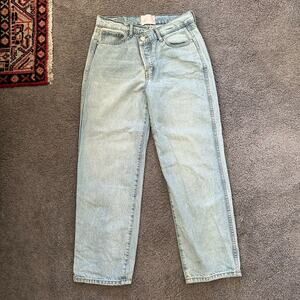 Revice Asymmetrical Straight Leg Jeans